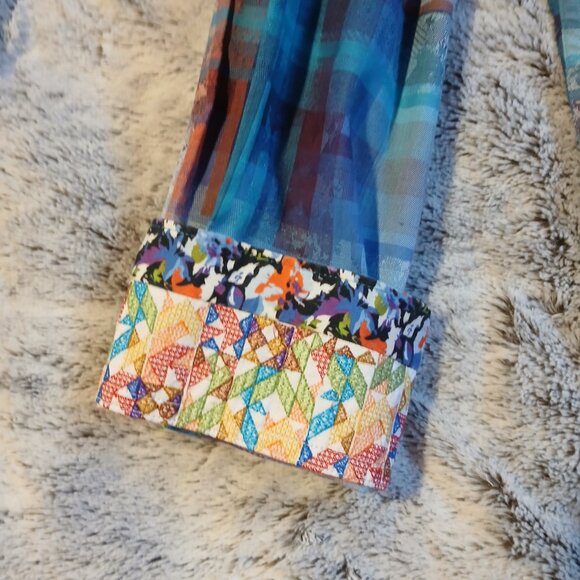 Robert Graham Sint Maarten Men's  Long Sleeve  Button Down SZ L EUC - Picture 7 of 11